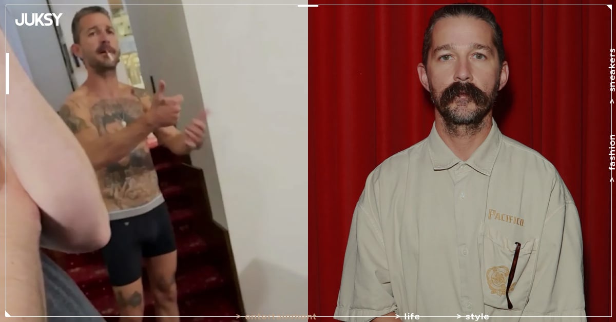 西亞李畢福 Shia LaBeouf 再爆失控！穿內褲向陌生人討火點煙引網驚：「怎麼會變這樣？」