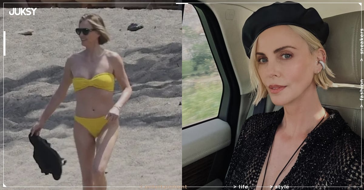 莎莉賽隆 Charlize Theron 身高 177 夏威夷比基尼照曝光！曼妙身材引網驚：「不像 50 歲！」