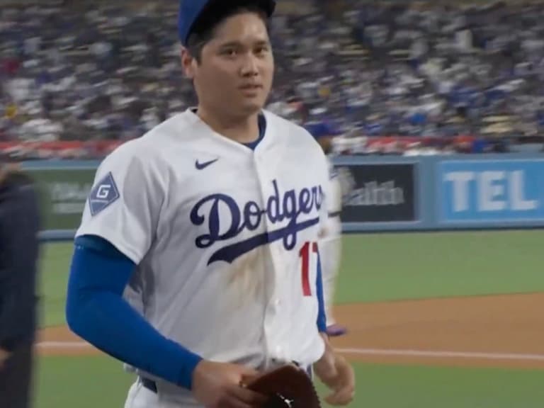 MLB/大谷翔平二刀流「忘記切換」搞笑畫面流出!投球完才驚覺下一棒打者是自己!