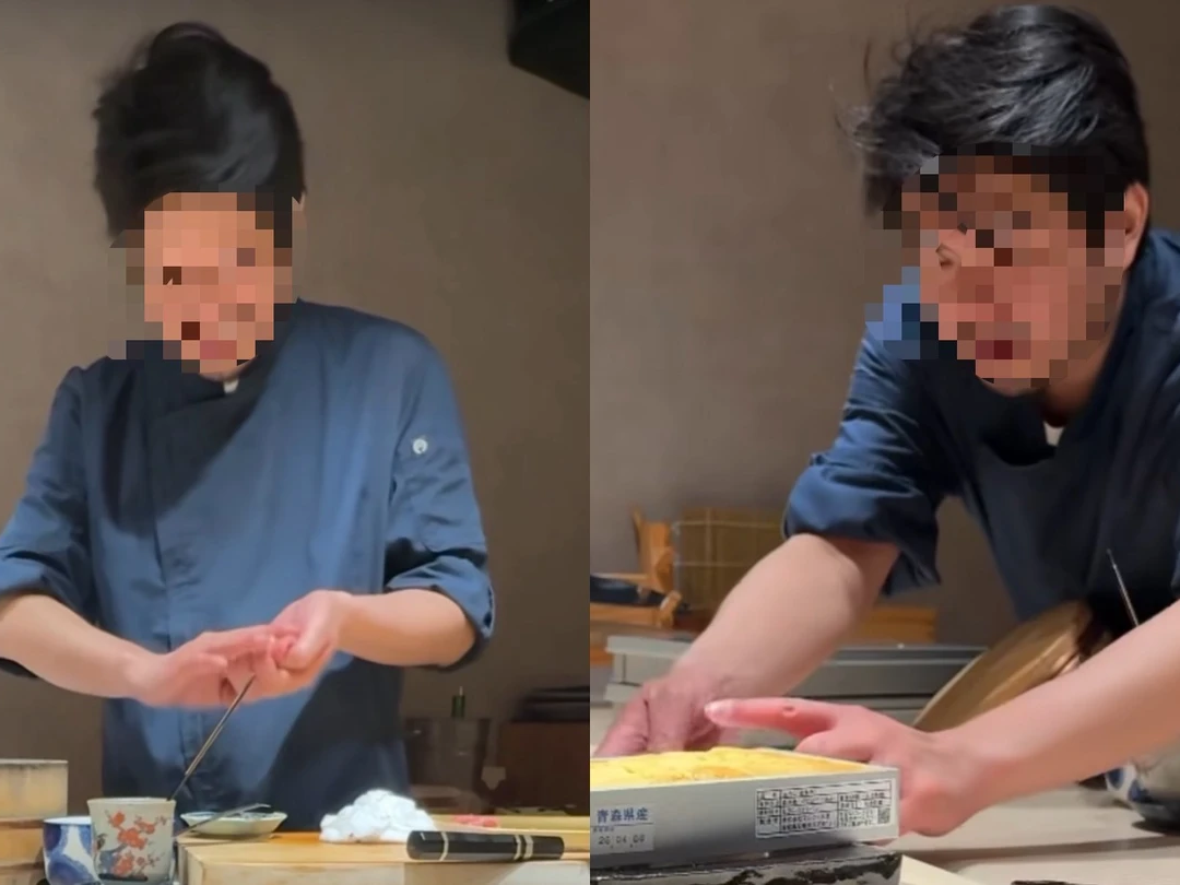 板前師傅喝醉上工、飯桶發霉、徒手抓頭！中山區名店一夕崩壞，網笑改名「鬍渣師傅醉醺醺」