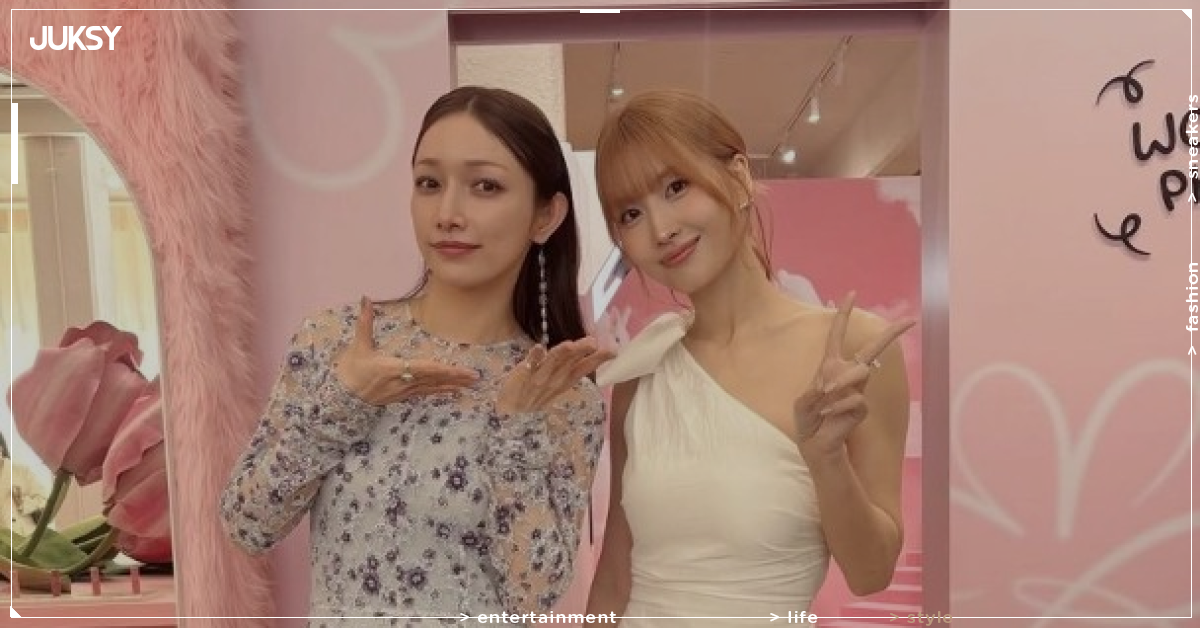 後藤真希與TWICE Momo品牌發表會同框！粉絲驚呼「世界最可愛的兩人」、穿搭清爽夏裝破壞力超強！