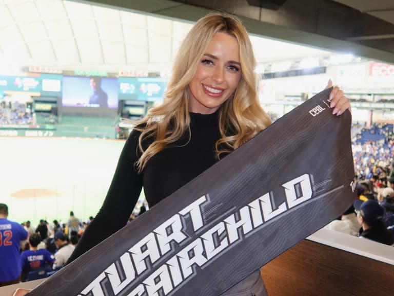 CPBL／「費仔」老婆漢娜訪台首秀！高學歷逆天顏值親身體驗職棒應援⋯天母球場4月掀話題熱潮！