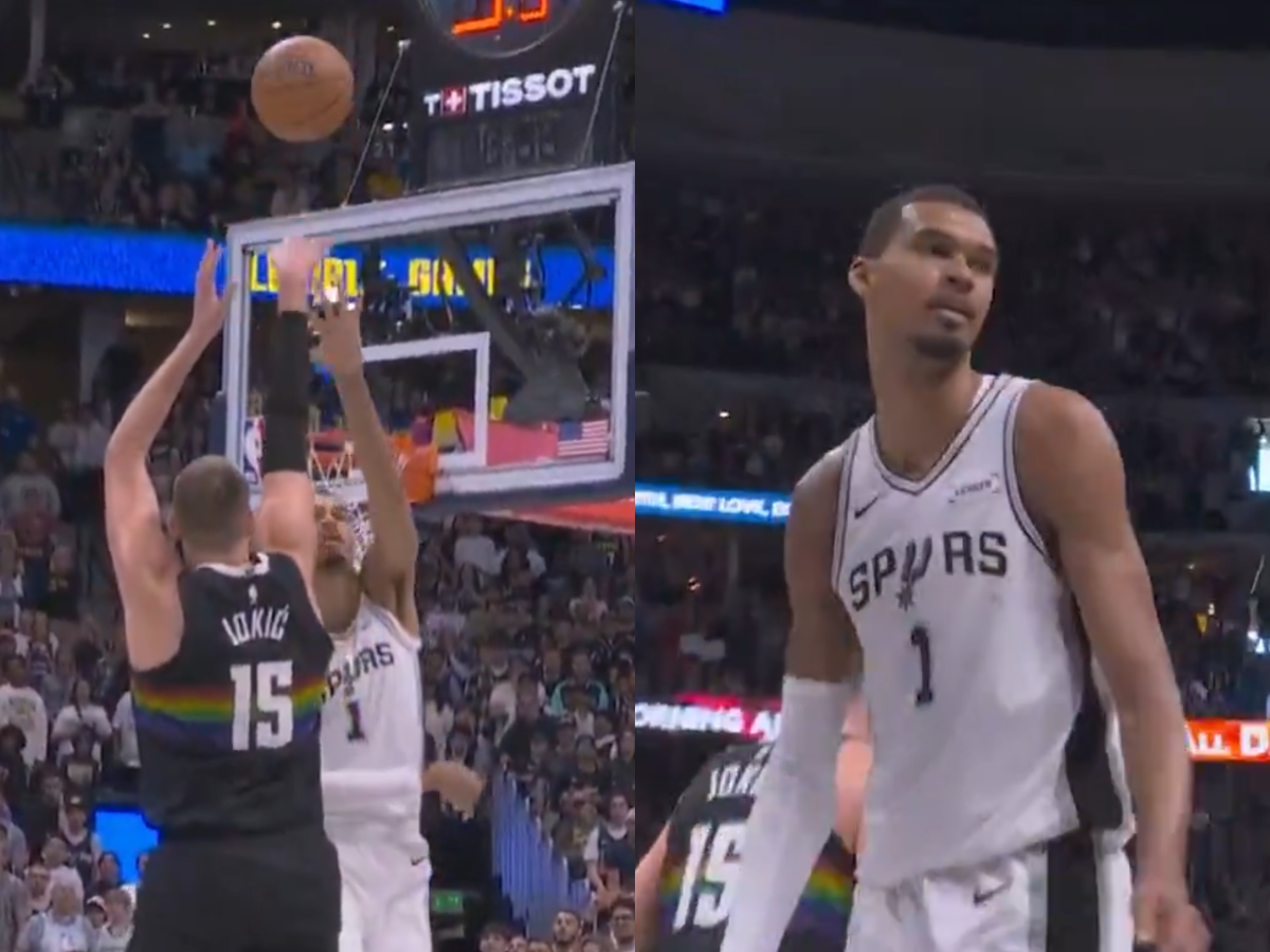 NBA／約基奇40分零失誤狂轟！拋物線大師硬吃文班亞馬關鍵球，金塊8連勝網讚：「地球上沒人守得住」！