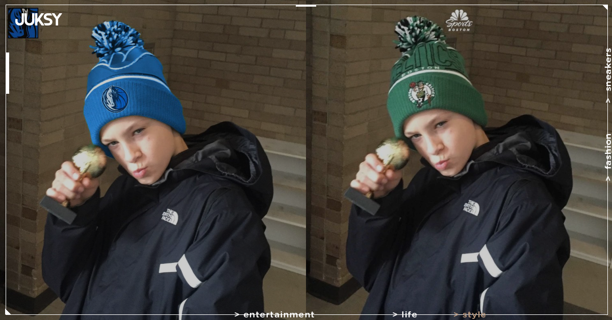 NBA／Cooper Flagg 童年照遭獨行俠社群團隊狂P！推特社群備註直接打臉，網友爆笑：「金球反射綠色沒改」！