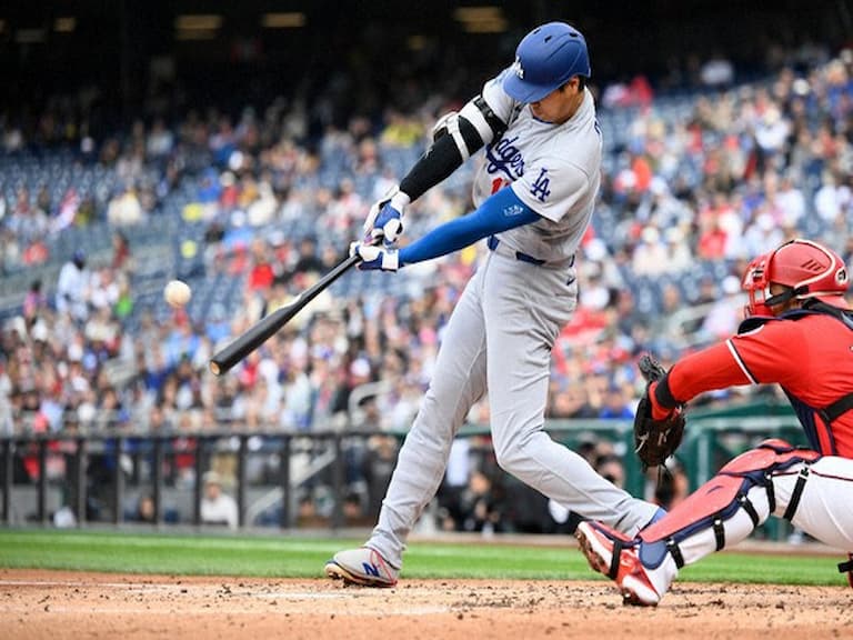 MLB/大谷翔平本季第 2 轟 438 英尺超大號炸裂!道奇教練狂讚「本季最好的揮棒!」