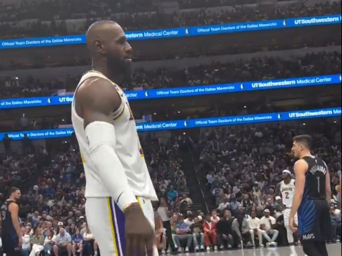 NBA／詹皇 LeBron James 準大三元嗆球迷「實力還在」！東契奇里夫斯雙缺仍扛30分15助攻