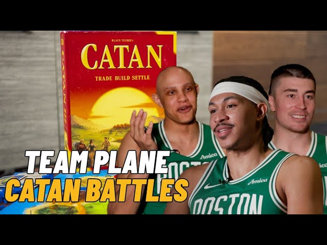 NBA／塞爾提克迷上《卡坦島》！叫 Uber 把桌遊送到飛機跑道 菜鳥狂買 10 盒補貨