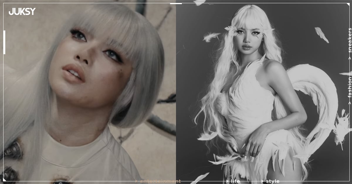 BLACKPINK Lisa 攜手 DJ Anyma 推新歌〈Bad Angel〉!銀白 AI 女神造型曝光美翻!