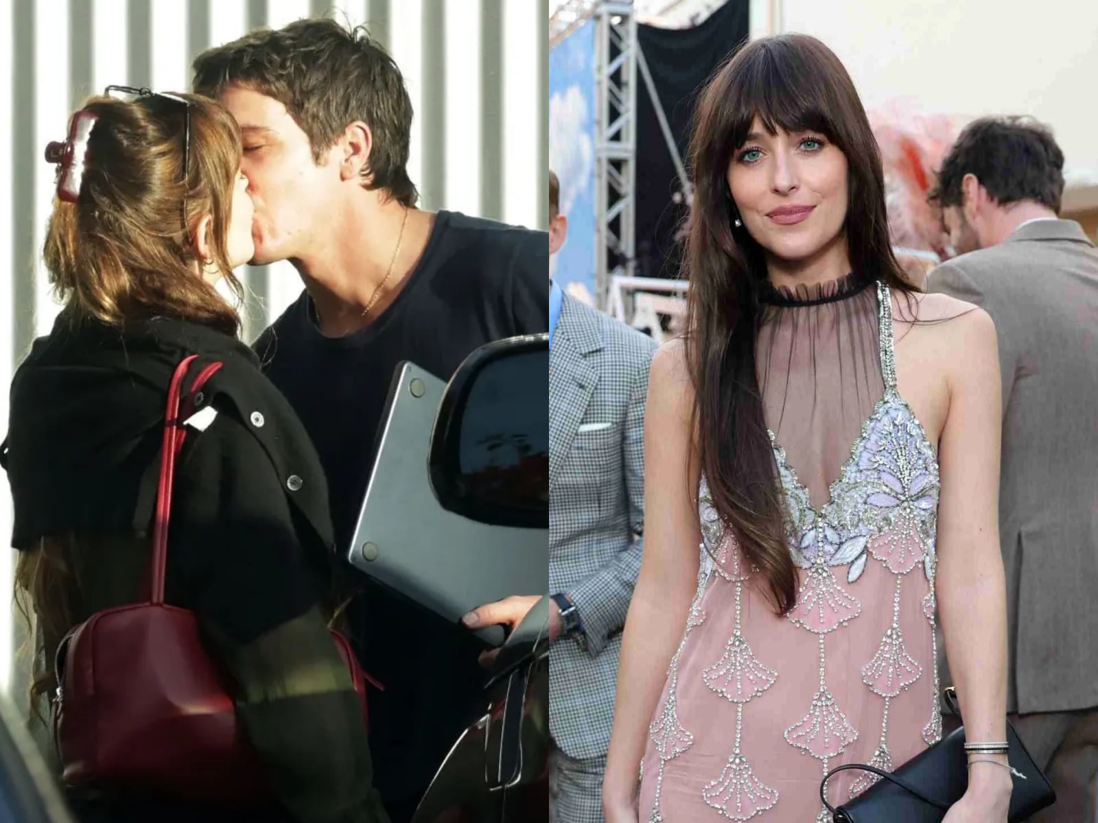 達珂塔強生 Dakota Johnson、克里斯馬汀分手爆熱戀 Role Model！洛杉磯街頭擁吻放閃照曝光！