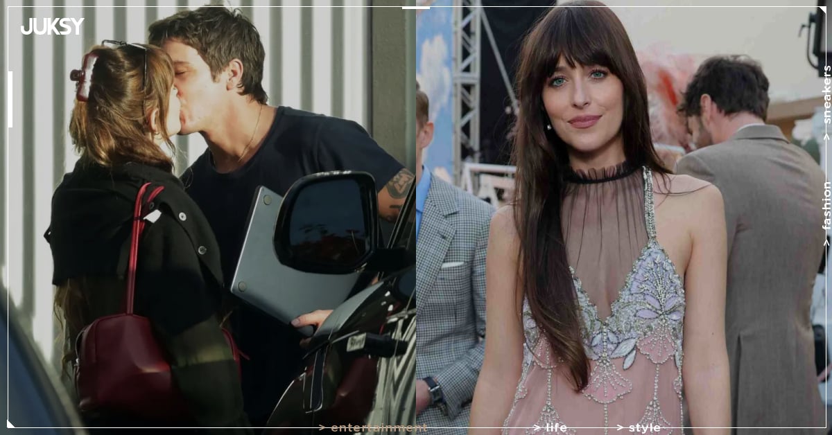 達珂塔強生 Dakota Johnson、克里斯馬汀分手爆熱戀 Role Model！洛杉磯街頭擁吻放閃照曝光！