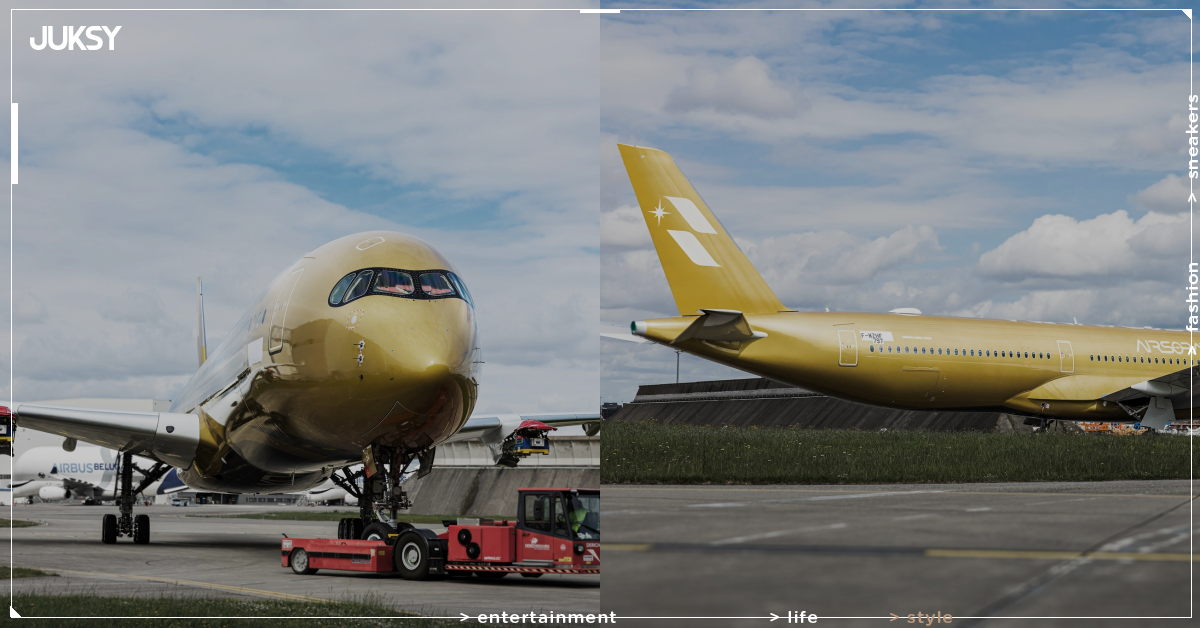 星宇航空 × 空山基金色塗裝機曝光!72 公尺機身藏「機械鯊魚」彩蛋、30 年夢想一次實現!