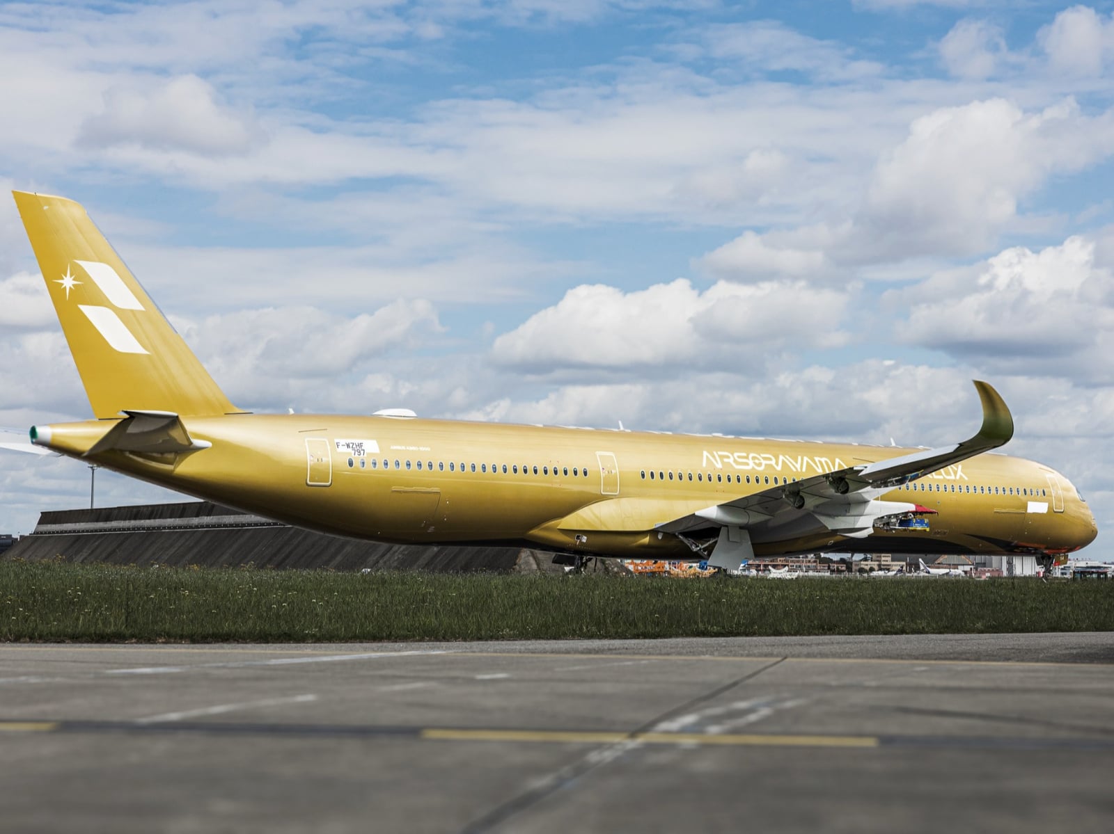 星宇航空 × 空山基金色塗裝機曝光！72 公尺機身藏「機械鯊魚」彩蛋、30 年夢想一次實現！