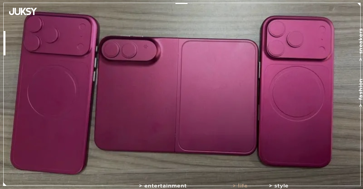 摺疊 iPhone 模型機照片曝光！7.8 吋護照式大螢幕、A20 Pro 晶片、起售價 2000 美元全面流出