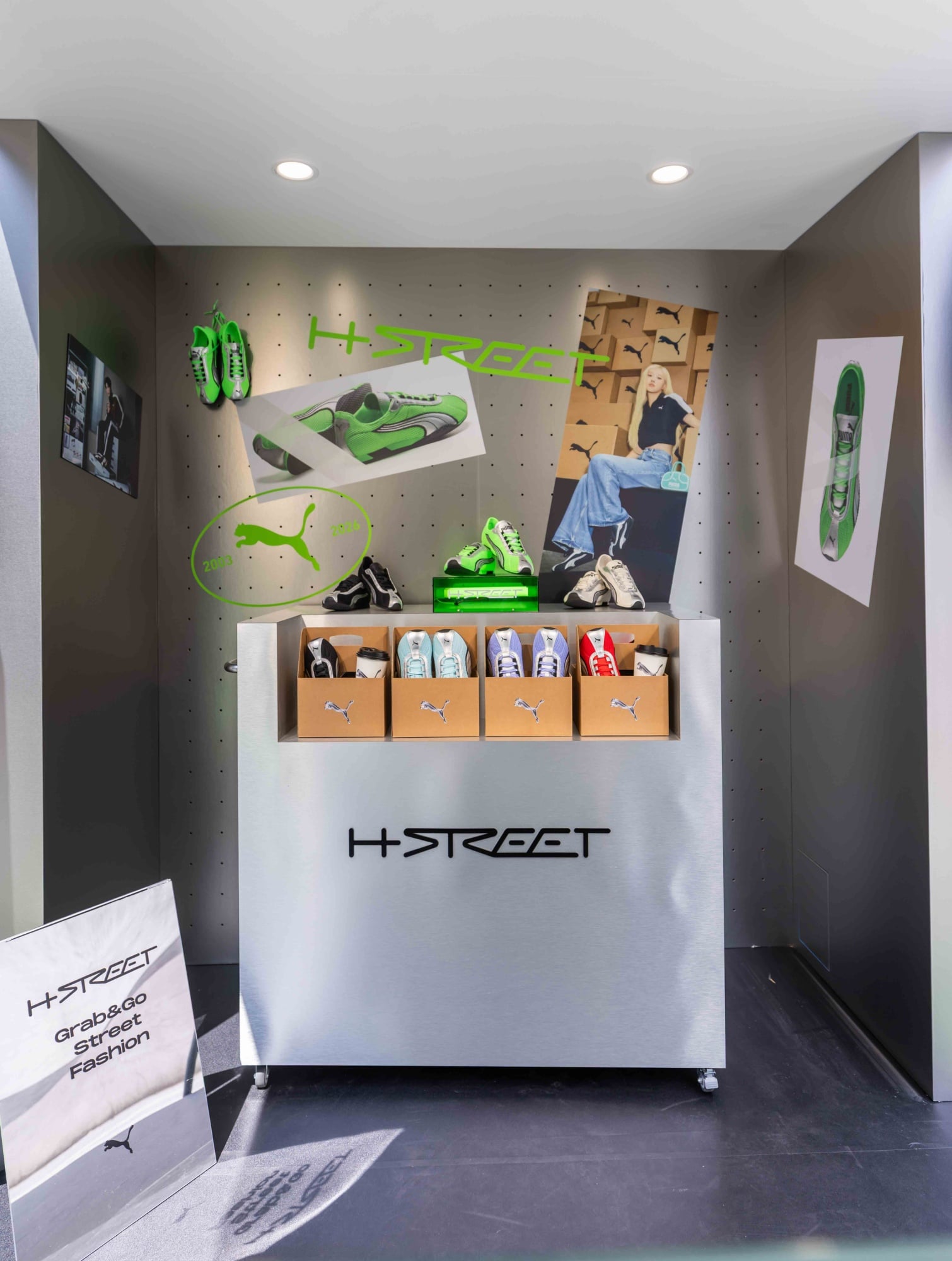 ROSÉ、張凌赫同款話題新作 PUMA H-STREET 「潮流得來速」