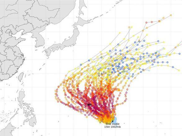 颱風辛樂克 Sinlaku 最快本週生成！今年首個超強颱風路徑曝光，台灣、香港恐受影響