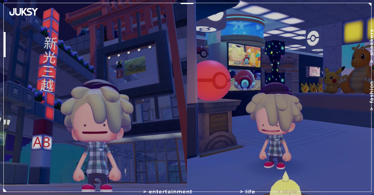 台灣神人玩家於《Pokémon Pokopia》高度還原台北信義區商圈！台北 101、寶可夢中心全都重現！