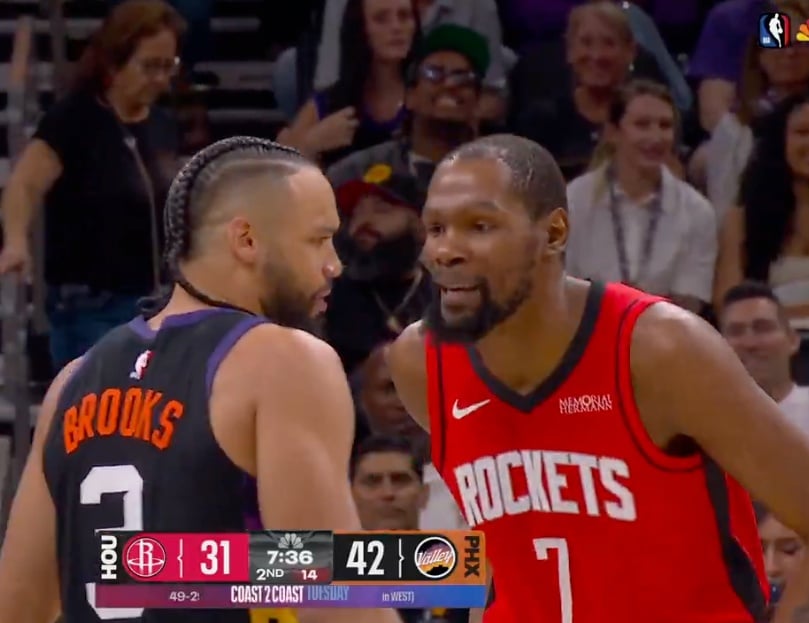 NBA／KD 對 Dillon Brooks 噴垃圾話：「我最爛賽季還是比你最佳賽季更強！」