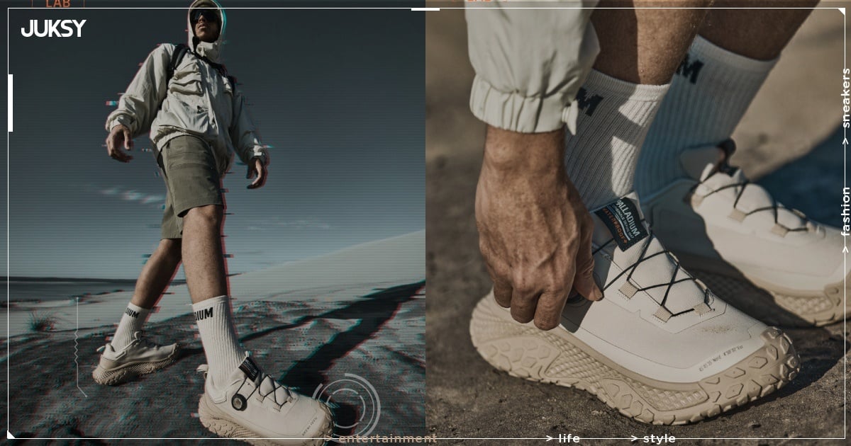 PALLADIUM [LAB] 實驗計畫啟動！機能新作 OFF_BOUND DISC WP+ 防水波浪鞋發表！