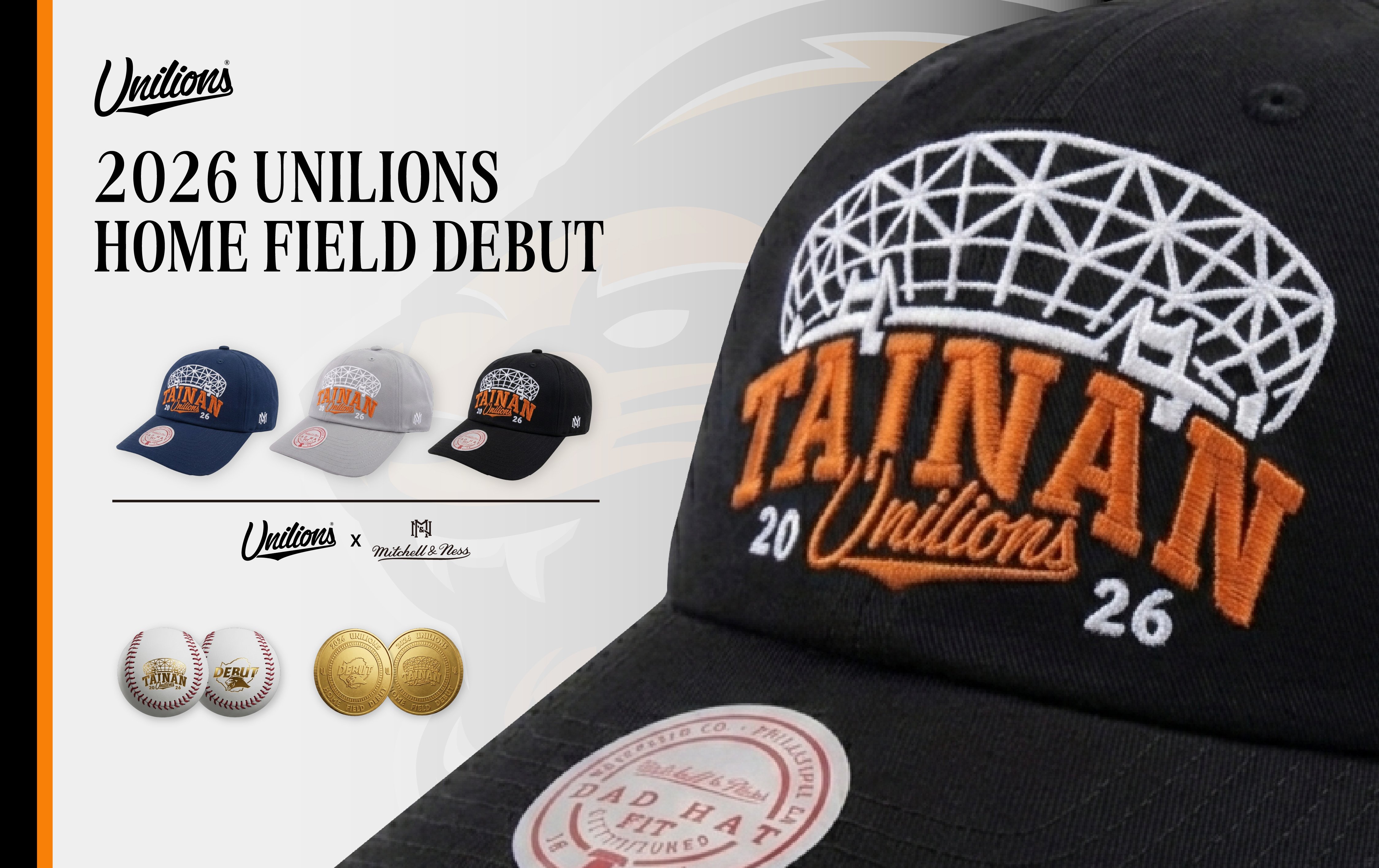 兩座城市，一種態度！Mitchell & Ness × 統一7-ELEVEn 獅，聯名帽款強勢來襲！