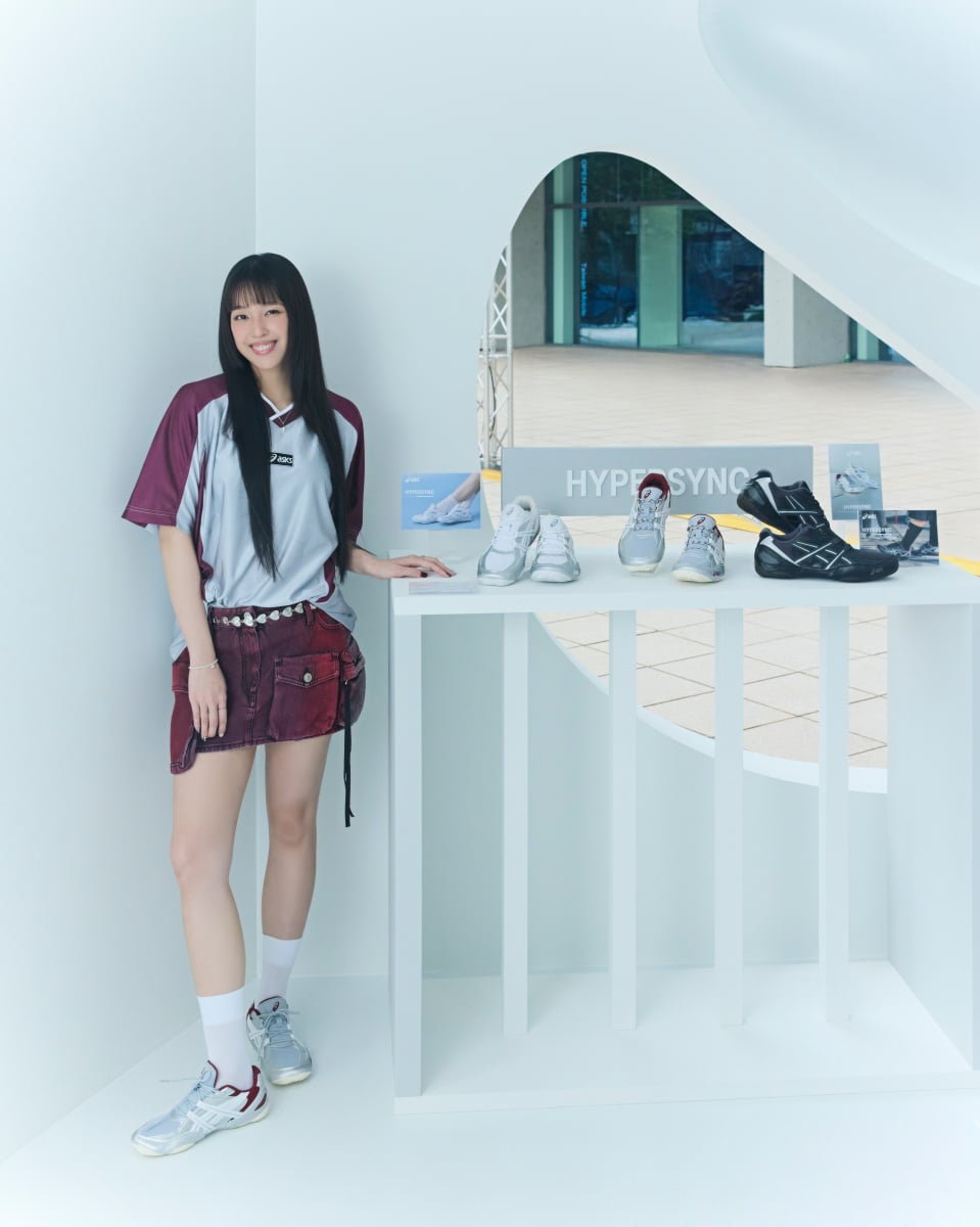 ASICS Code of Comfort 松菸園區快閃登場！劉冠廷、王渝萱同台演繹舒適潮流新美學！