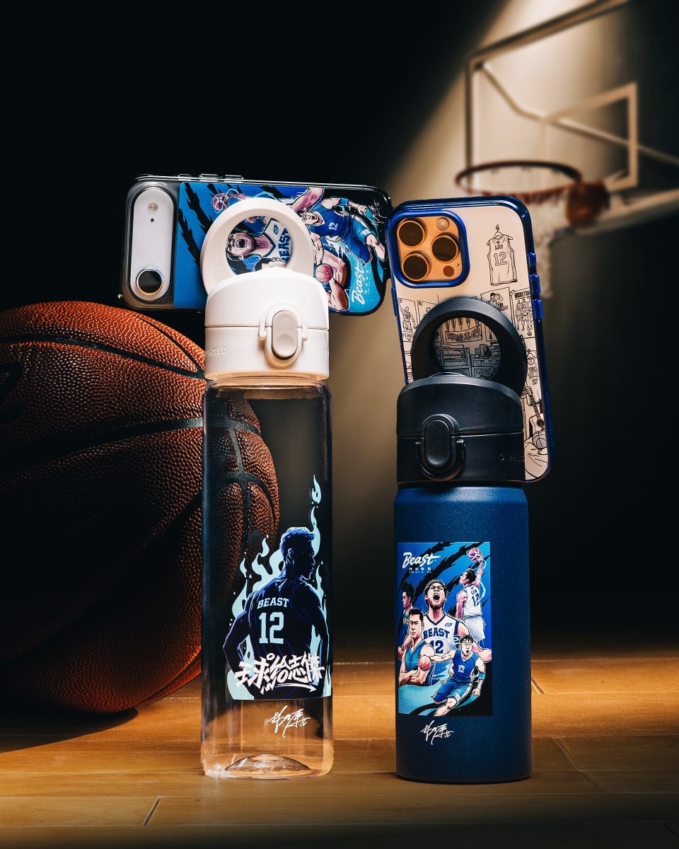 林志傑傳奇謝幕!犀牛盾推「野獸聯名系列」手機殼+水壺,買就送限量閃卡!