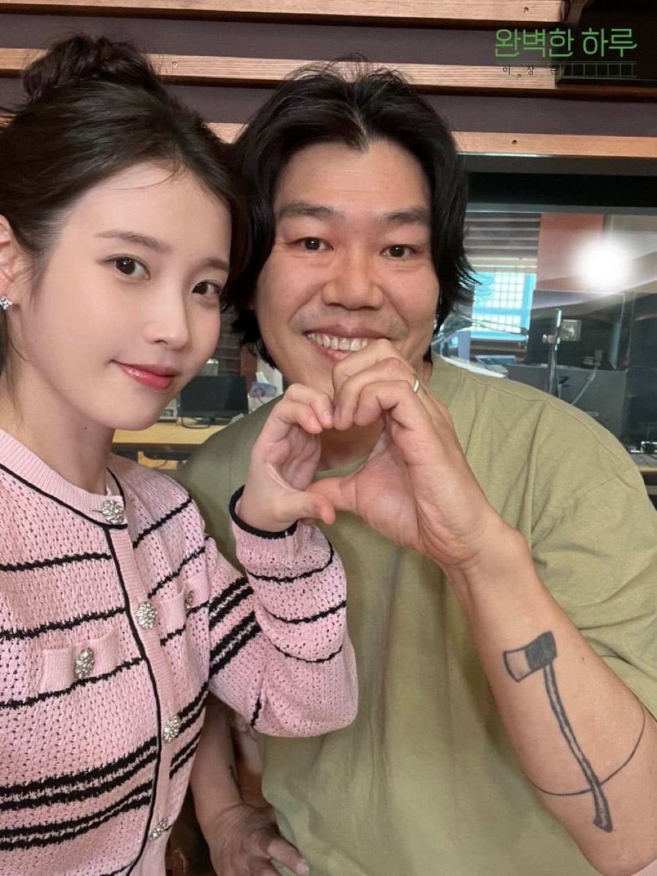 IU 上李孝利老公節目打臉不合傳言！李尚順直言：「不早睡也要看你的戲！」