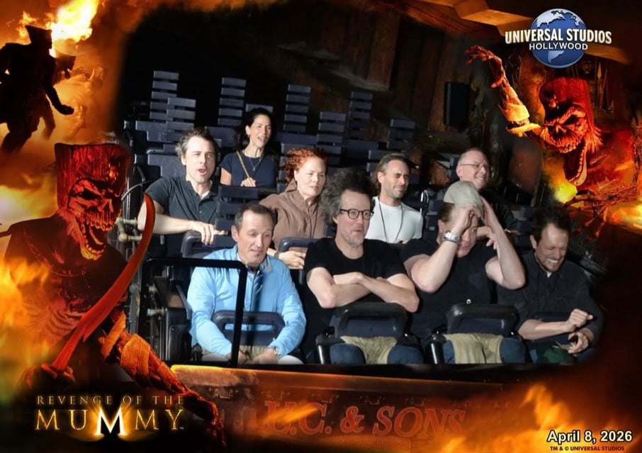 《神鬼傳奇 4》布蘭登費雪 Brendan Fraser 現身環球影城玩「木乃伊設施」！影迷笑翻：「為開拍做準備？」