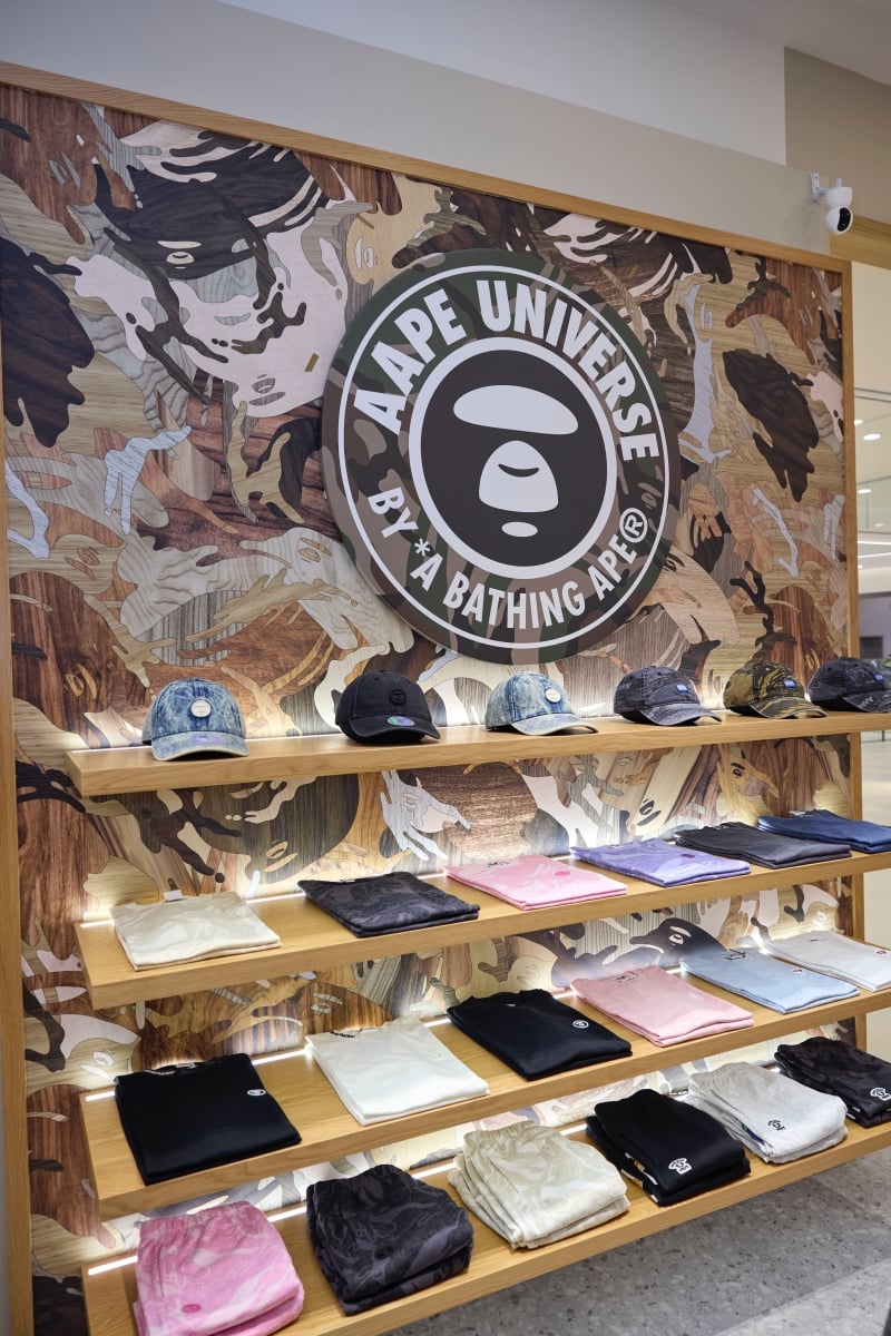 AAPE 台中漢神洲際店開幕狂吸潮人!巨型草猿裝置、BABY MILO 萌區⋯加 LINE 送 100 元好友券!