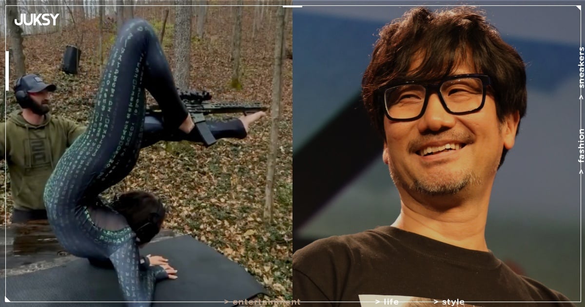 國外瑜伽妹「雙腳開槍」影片爆紅!網友意外歪樓:「別讓小島秀夫看到!」