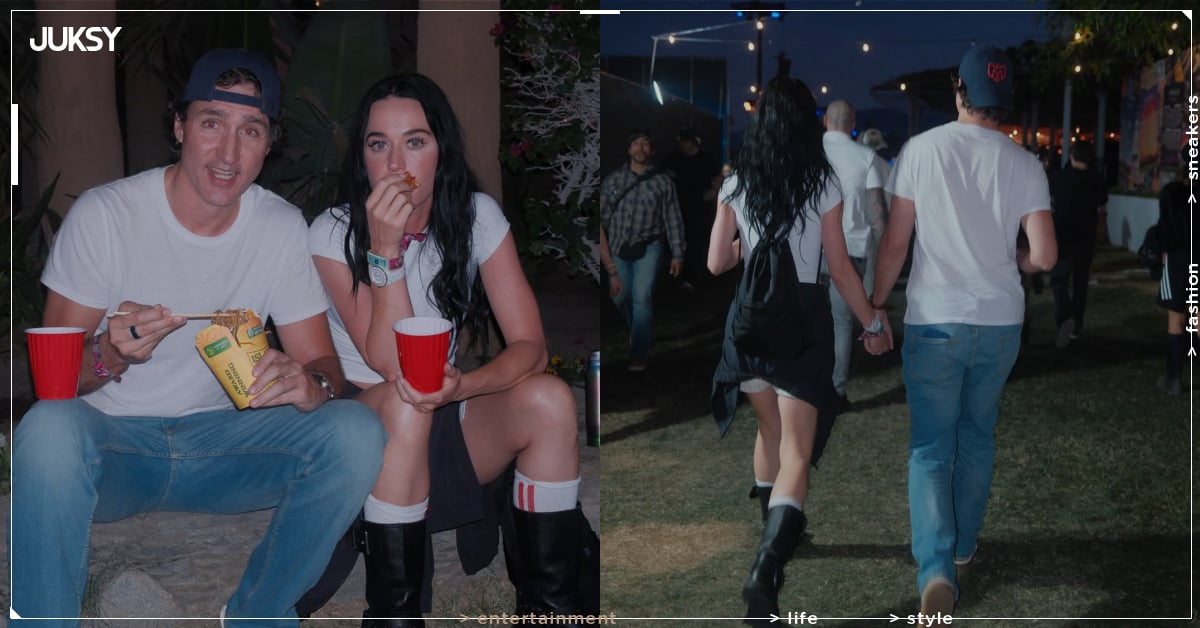 凱蒂佩芮 Katy Perry 與男友賈斯汀杜魯道 Coachella 放閃！貼緊搖擺影片曝引粉讚：「搭！」