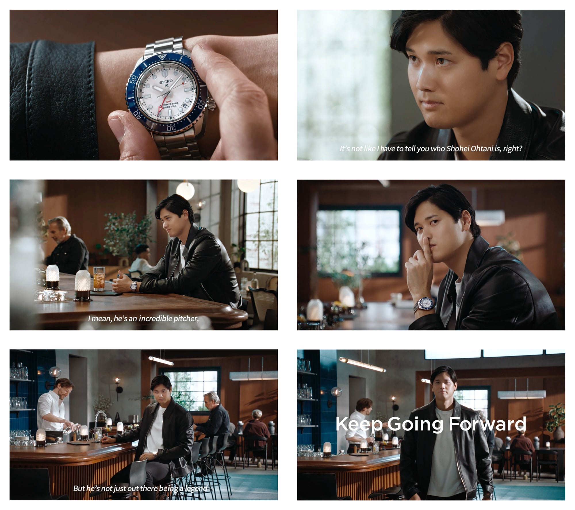 MLB/大谷翔平×Seiko 全新篇章開啟!咖啡館互動影片超有梗、King Seiko 廣告款搶先看!