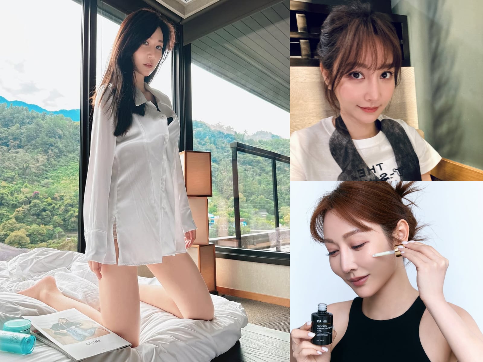 曾莞婷身高 168 體重 45 公斤凍齡秘訣公開！皮拉提斯運動、卸妝仔細⋯2026 精華液推薦一次看！