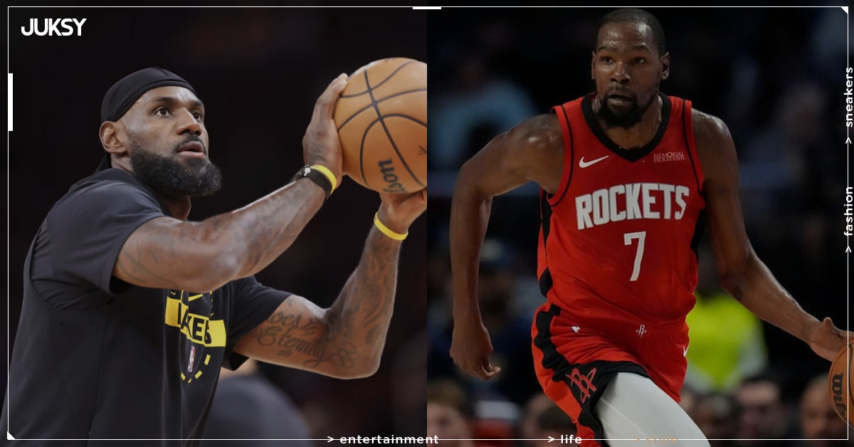 NBA/詹皇 LeBron James VS 死神 Kevin Durant 西區季後賽首輪對決!兩老合計78歲歷史性碰頭