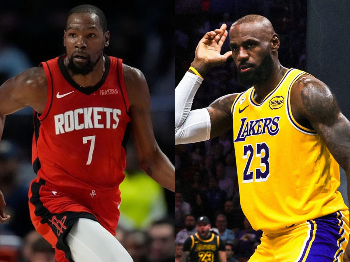 NBA／詹皇 LeBron James VS 死神 Kevin Durant 西區季後賽首輪對決！兩老合計78歲歷史性碰頭