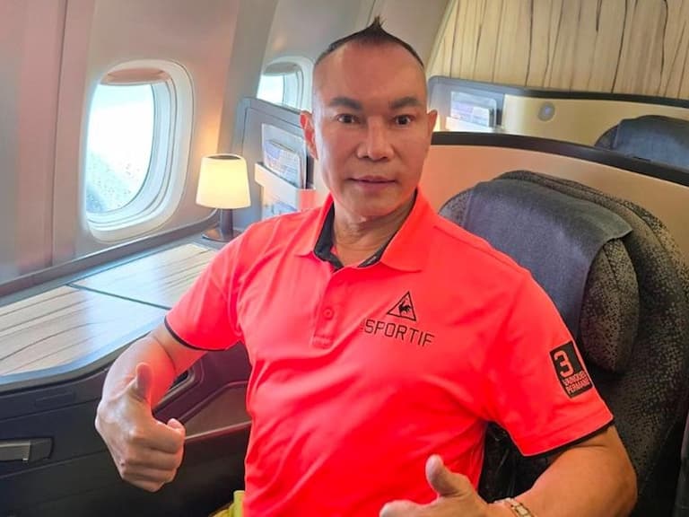 「吊車大王」胡漢龑見拱天宮主委坐矮凳！廟方遭轟失禮，本人親自回應了！