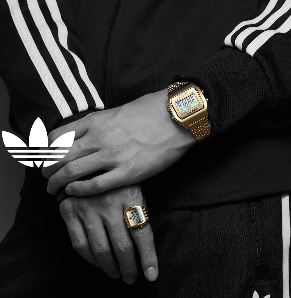 adidas Originals 推出「Digital Two Ring」戒指手錶,正式跨足指上配件市場!