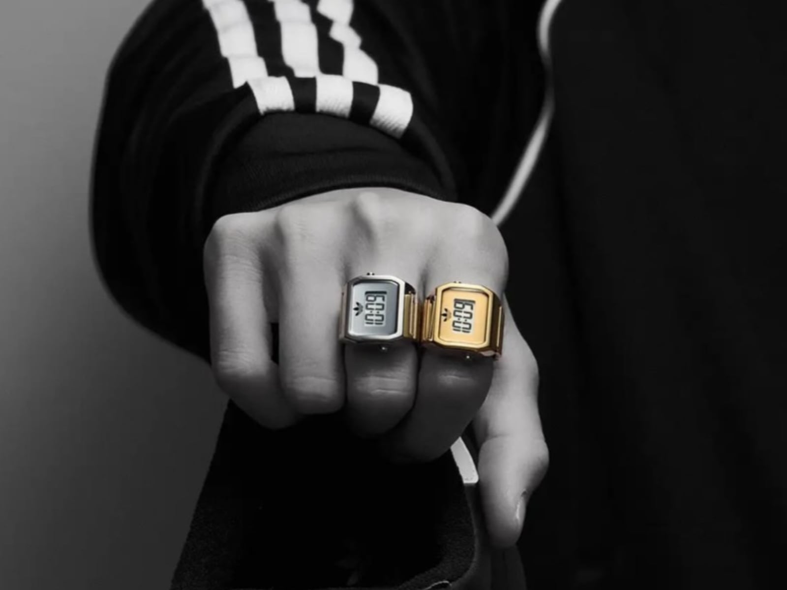 adidas Originals 推出「Digital Two Ring」戒指手錶，正式跨足指上配件市場！
