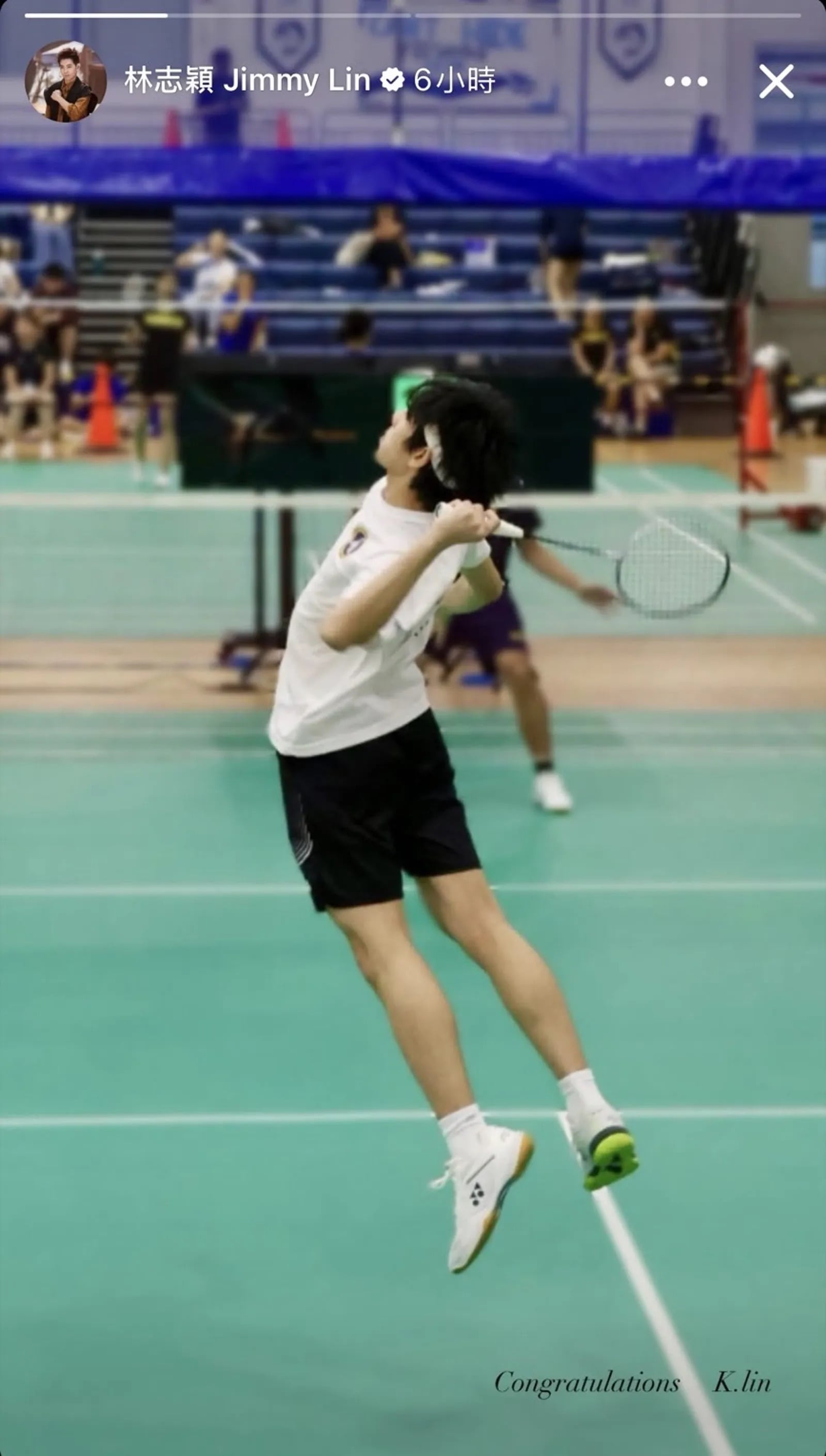 林志穎兒子 Kimi 16 歲身高 180 公分正面照曝光！網友驚嘆：「繼承神顏！」