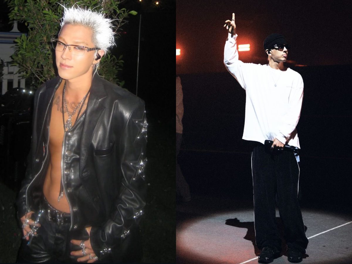 BIGBANG 太陽 Coachella「黃仁勳」造型爆紅！8 套穿搭盤點，從街頭嘻哈到成熟皮革的進化之路！