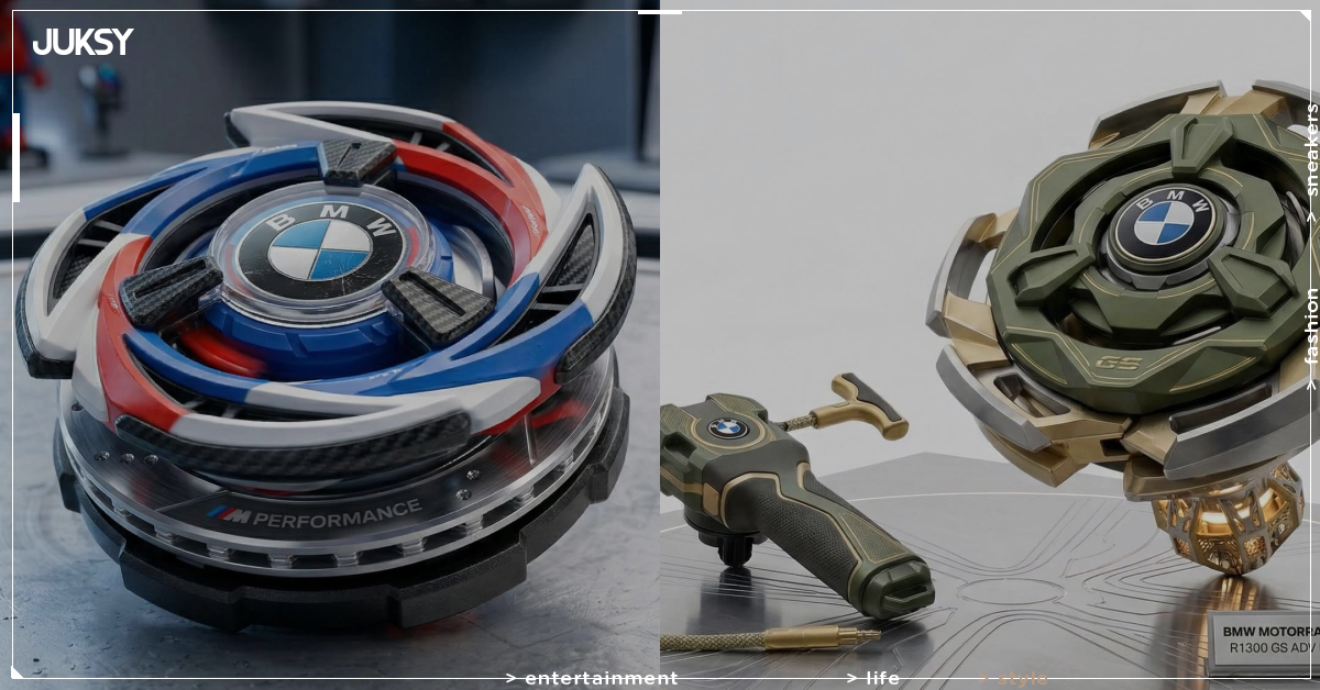 BMW 竟然跨足戰鬥陀螺市場？3 款重機命名陀螺曝光，航太等級攻擊環太狂！