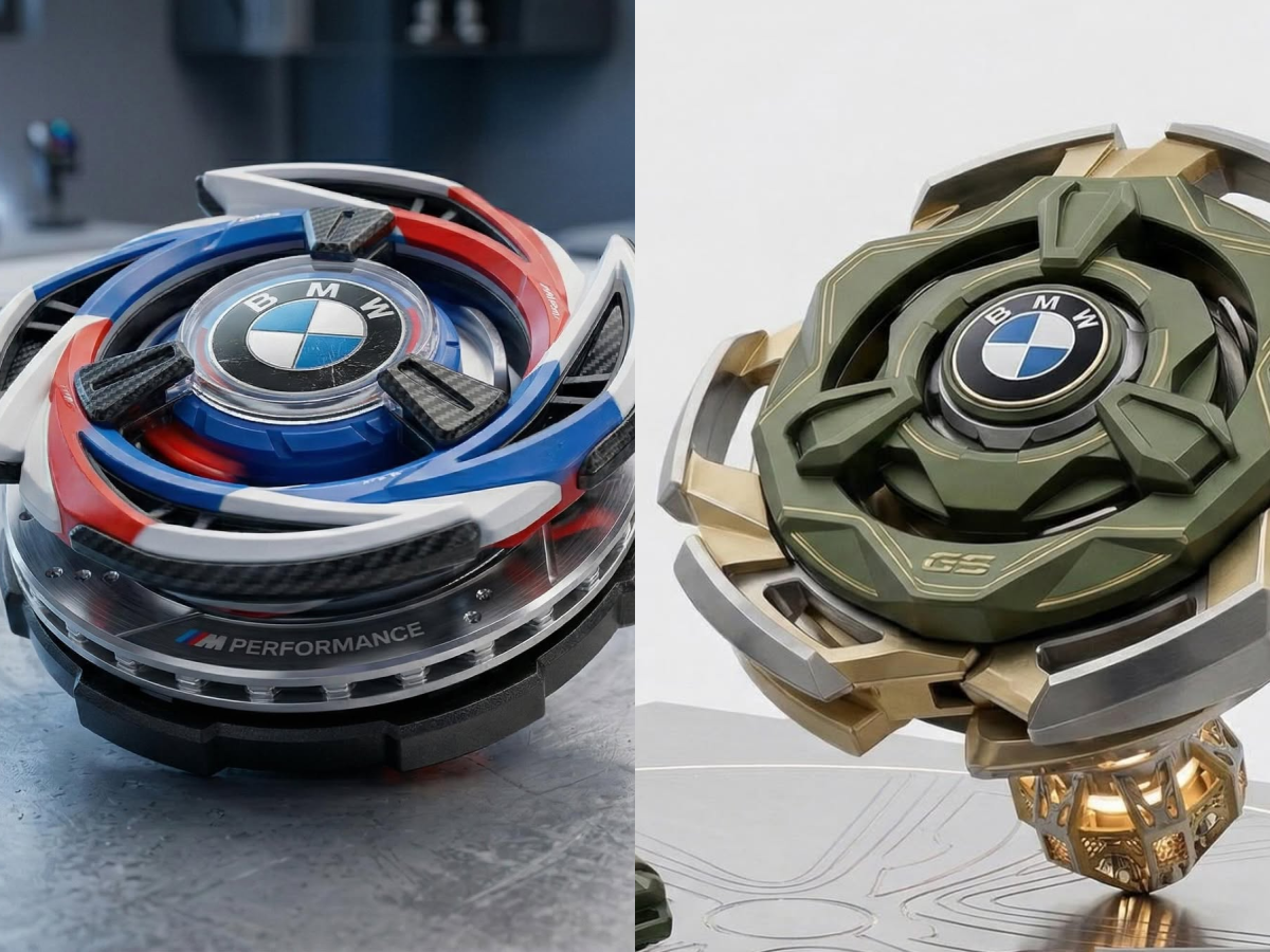 BMW 竟然跨足戰鬥陀螺市場？3 款重機命名陀螺曝光，航太等級攻擊環太狂！