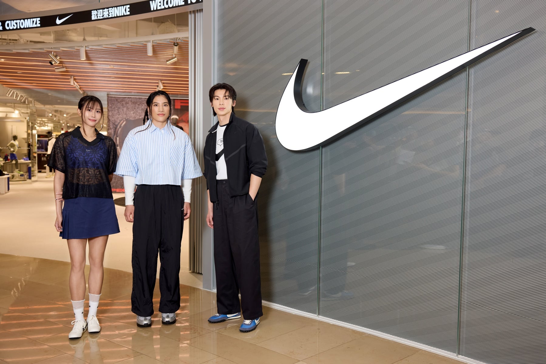 Nike 臺北品牌體驗店台北101「三大展區亮點」一次看！許光漢同款、Kobe、ACG 全系列都有！