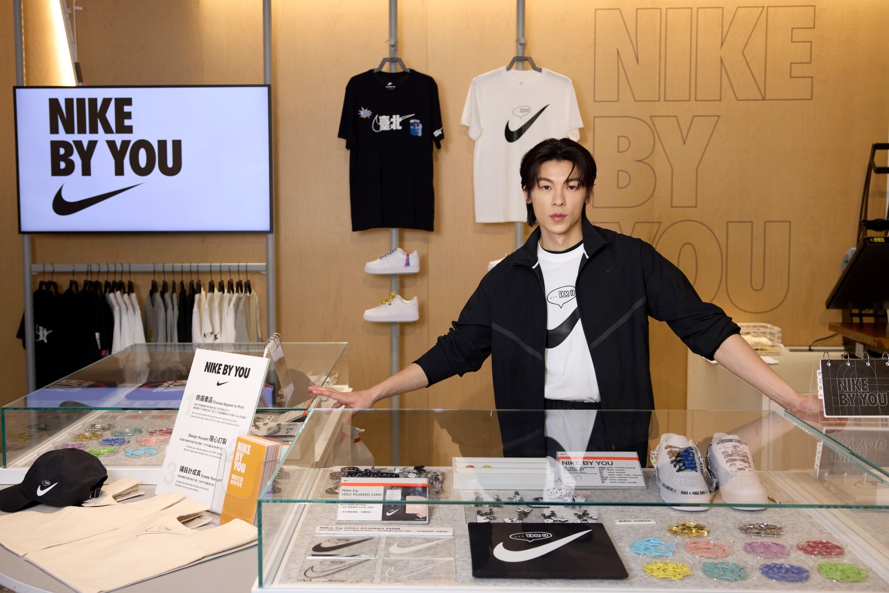 Nike 臺北品牌體驗店台北101「三大展區亮點」一次看！許光漢同款、Kobe、ACG 全系列都有！