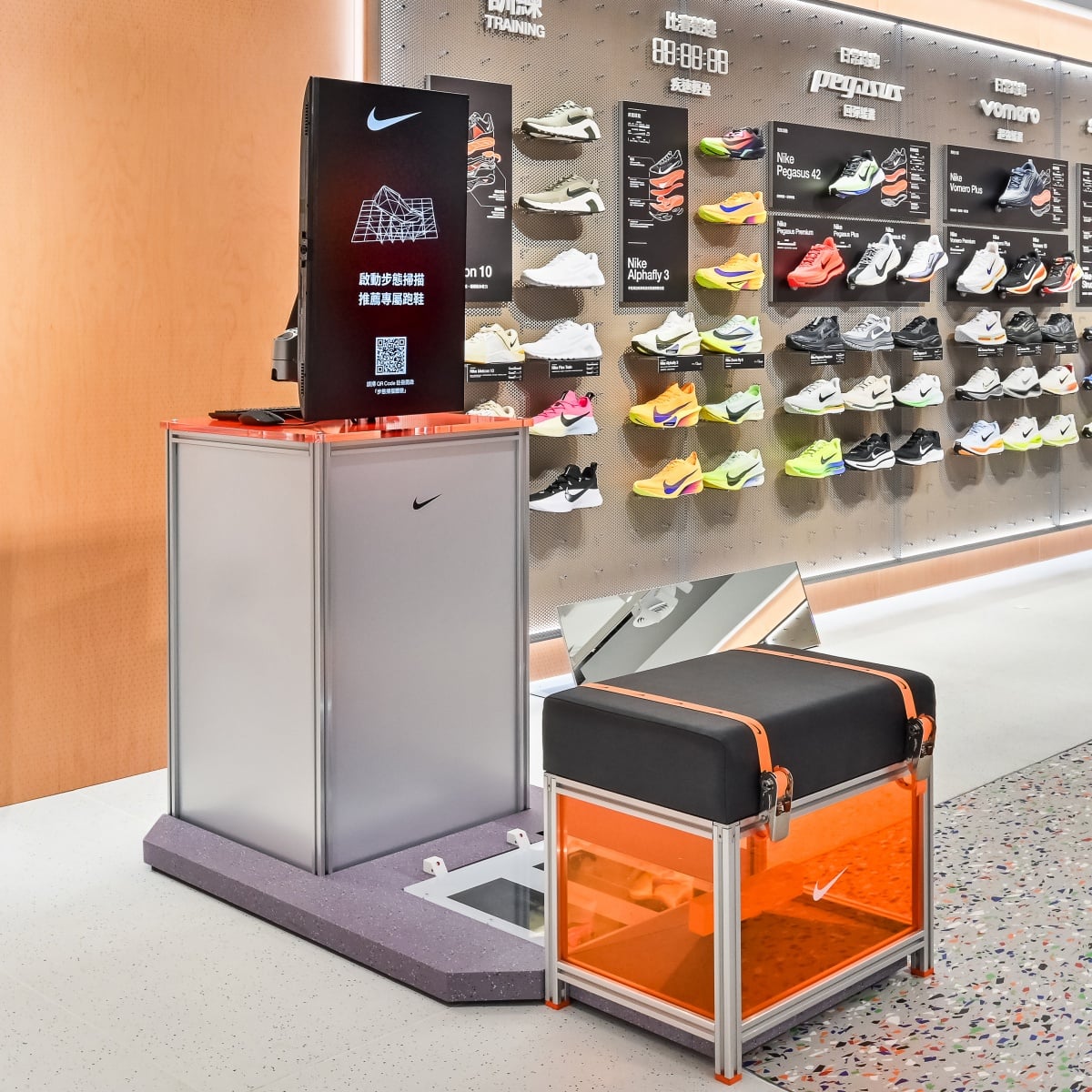Nike 臺北品牌體驗店台北101「三大展區亮點」一次看！許光漢同款、Kobe、ACG 全系列都有！