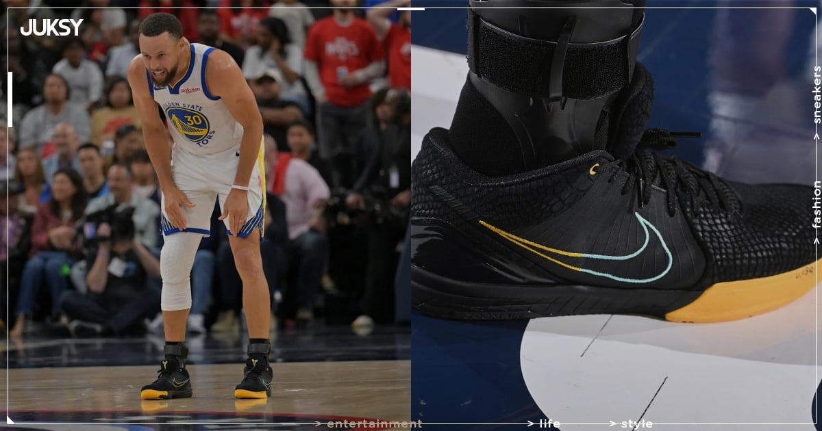 NBA／Curry 慶祝大力跺腳差點「扭傷腳踝」！球迷熱議「好險 Kobe 球鞋救了他！」