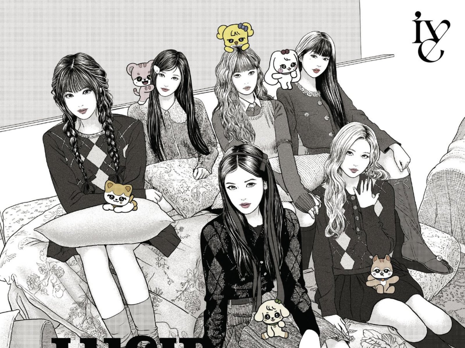 伊藤潤二操刀 IVE 專輯封面！網友狂讚：「員瑛神似富江本人！」