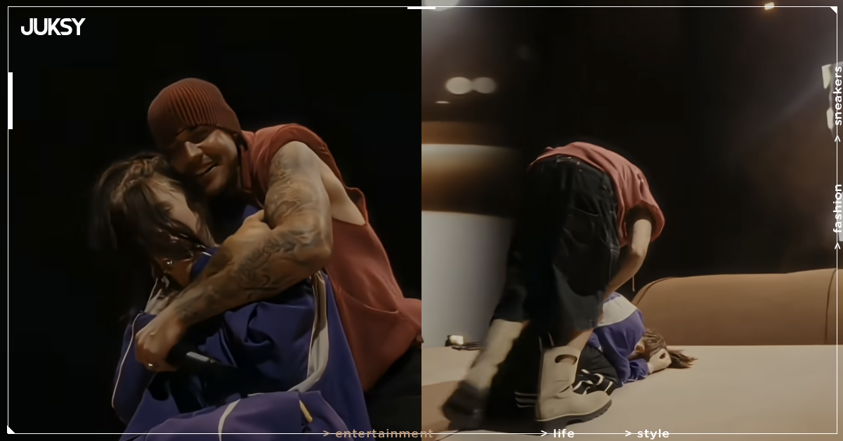 2026 Coachella Billie Eilish 追星夢成真！Justin Bieber 台上深情擁抱獻唱嗨到腿軟跪地全被拍！