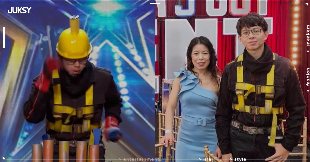 水管阿民登《英國達人秀》藍白拖＋鹽水蜂炮炸翻全場！險遭評審淘汰靠觀眾逆轉晉級！