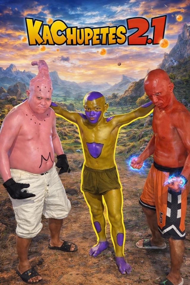 菲律賓男童 Cos《七龍珠》弗利沙！乳膠漆洗不掉沒關係，甚至進化成超狂「黃金弗利沙」！