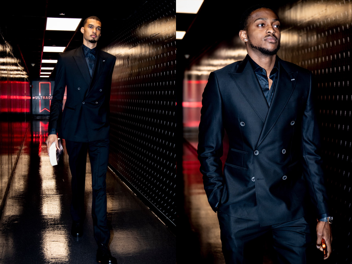 NBA／馬刺睽違 6 年季後賽首戰！老將 Kelly Olynyk 3生日自費送全隊訂製黑西裝霸氣入場